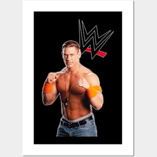 WWE John Cena Posters and Art